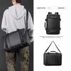 Men's Backpack Business Large Capacity Computer Bag Multifunctional Shoulder Crossbody Bag Hand Travel Backpack
