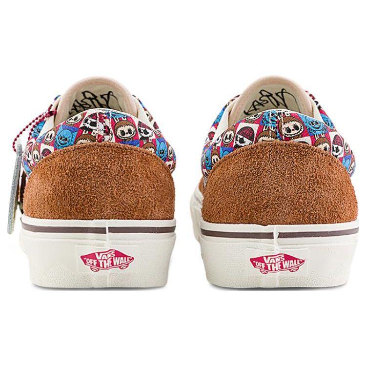 Кроссовки унисекс The Monsters x Vans Era Labubu Коричневый Синий Красный VN000EWZDFO
