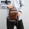 Кожаная фактура мужская сумка через плечо деловая сумка для конференций портфель рюкзак сумка-мессенджер
