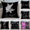 L-Lil Peep H-Hell Boy Pillow Case Plush Fabric Soft Double Sided Print Home Sofa High Quality Cushion Cover Throw