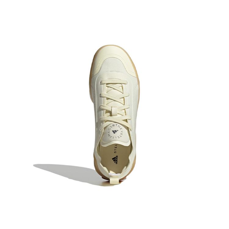 Stella McCartney x Adidas Treino Окрашенные натуральным красителем Повседневные низкие кроссовки Женские кроссовки Светло-желтый GX1546