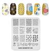 Geometry 008 Nail Art Stamping Plates Nail Template DIY Manicure Printing Plate Tools