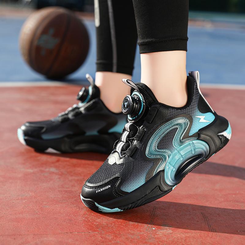 31-42 Children and Teenagers Plus Size Convenient and Fashionable Sports and Leisure Shoes Low Top Basketball Shoes
