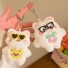 10cm Stuffed Key Ring Mini Plush Cat Doll Pendant Kawaii Plush Keychain  Backpack Decor