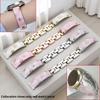14mm metal watchband For Garmin Watch Lily 2 Elegant lady White rose gold pink strap waterproof bracelet smart watch Accessories