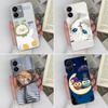 Прозрачный чехол для телефона для Vivo Y36 Y22S Y33 Y35 Y37 Y27 Милый утиный узор Мягкий силикон Высокое качество Устойчивый к царапинам Защитный чехол для Vivo Чехлы