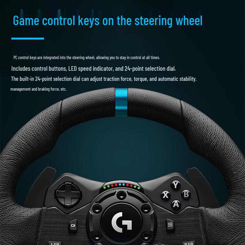 Logitech Игровой руль и педали G923 для ПК