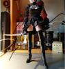 Figure with TBLeague Sexy Beauty Fashion for Bright Mirror Black High Heel Long Boots Head and Clothes Not [TOYBARJAPAN] 1/6 Accessories/Compatible