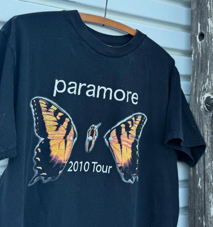 Vintage Paramore1 2010 tour T-shirt All Size Unisex gift for fan