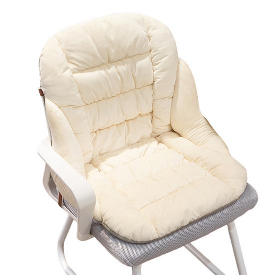 Подушка для сиденья со съемным моющимся чехлом, толстый наполнитель высокой упругости, цельная конструкция, эргономичная подушка для стула