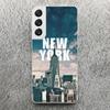 NYC New York City Print Soft Case for Samsung Galaxy S25 S24 S23 S22 Ultra S21 Plus S20 FE Phone Shell S10 + Pattern Cover Soft