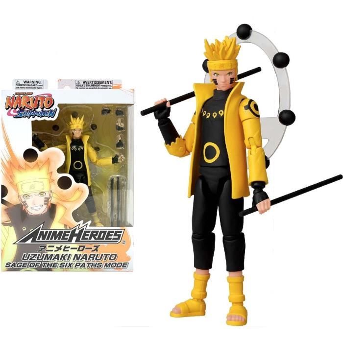 Anime Heroes Naruto Shippuden Figure - Six Paths Sage Mode - BANDAI