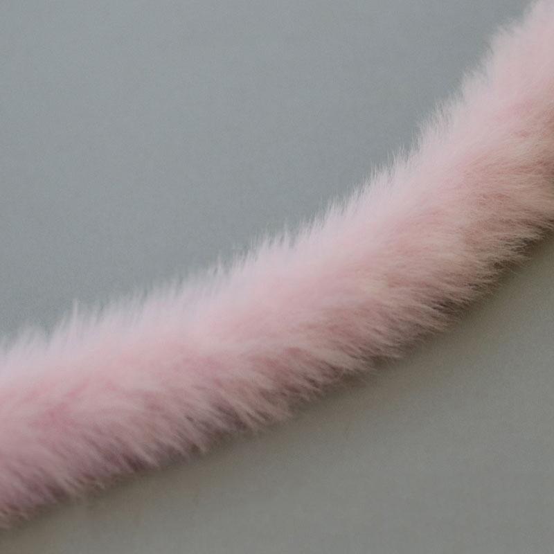 1 м 15 мм Плюшевая лента из искусственного кроличьего меха Пушистая отделка DIY Кукла Скрученная проволока Палочка Домашний декор Шитье Аксессуары для костюма
