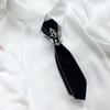 Wings Lattice Shirt Accessory Women Bow Neckties Men Neck Ties Tassel Chain Children Neckties