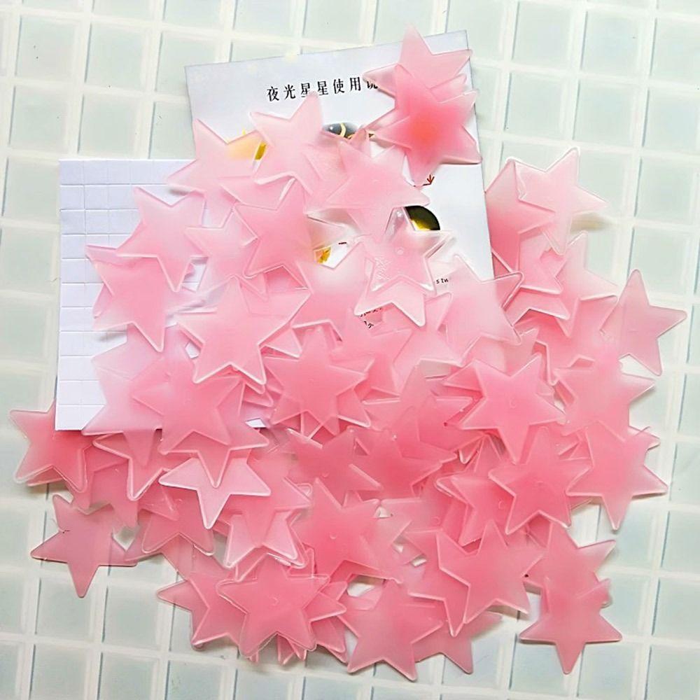 DIY Glow Wall Stickers Glow In The Dark Luminous Stars Wall Sticker  Bedroom Ceiling Livingroom