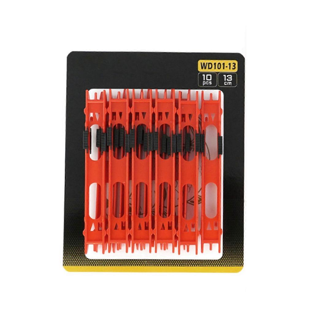 10Pc Fishing Line Winding Board Fishing Line Rig Winder Plastic Winding Board Line Holder Management Tool Fishing Tackle 13cm