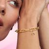 Подходит к оригинальному браслету Серия Mini Dangle Me Медный Me Цепочка Сердца Мини Красное Сердце-Формы Циркониевый Шарм Брелок