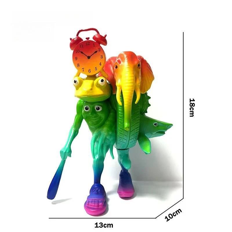 34 Стиль Итальянские Фигурки Игрушки Тунг Тунг Тунг Сахур Тралалеро Тралала Аниме Экшн Фигурки Орнамент Украшения Декор