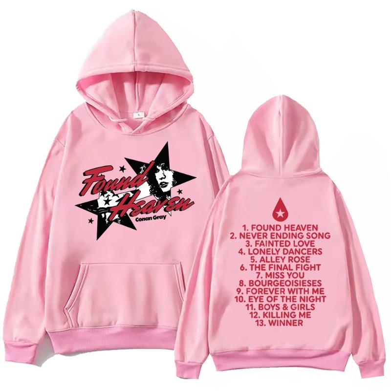 Conan Gray Found Heaven Hoodie Autumn Men Fashion Long Sleeve Sweatshirts Women Harajuku Streetwear Pullovers Sudaderas