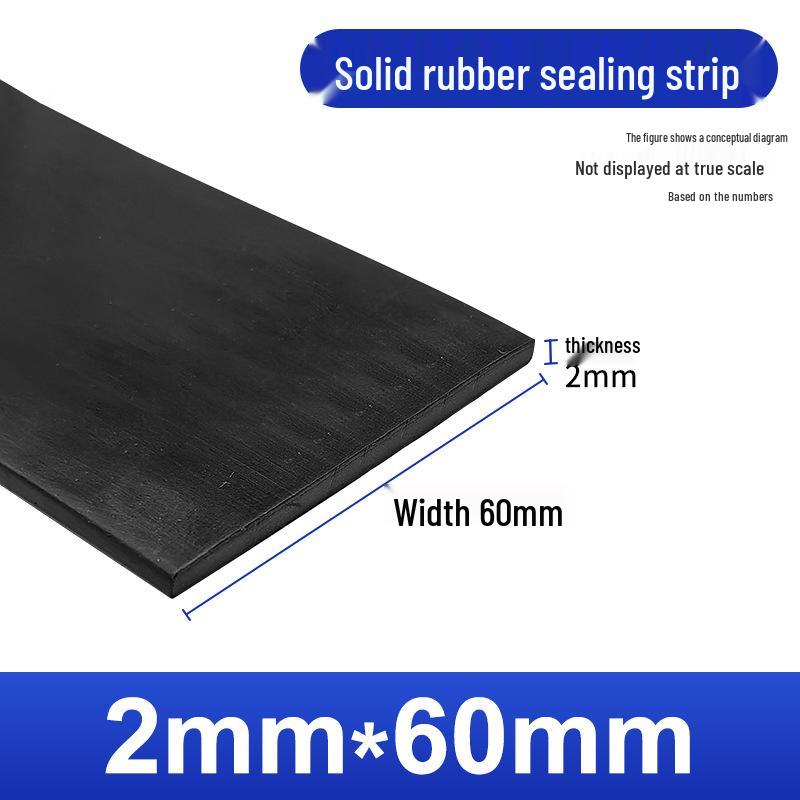 Nitrile Rubber Strip: Oil & Pressure-Resistant Shock Absorbing Glass Pad for Sealing & Joint Support