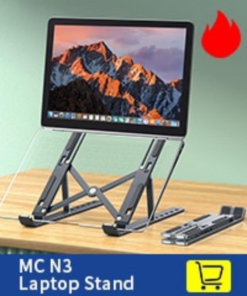Регулируемая подставка для ноутбука, алюминиевая подставка для планшета, подставка для ноутбука, настольная охлаждающая подставка, складной держатель для ноутбука
