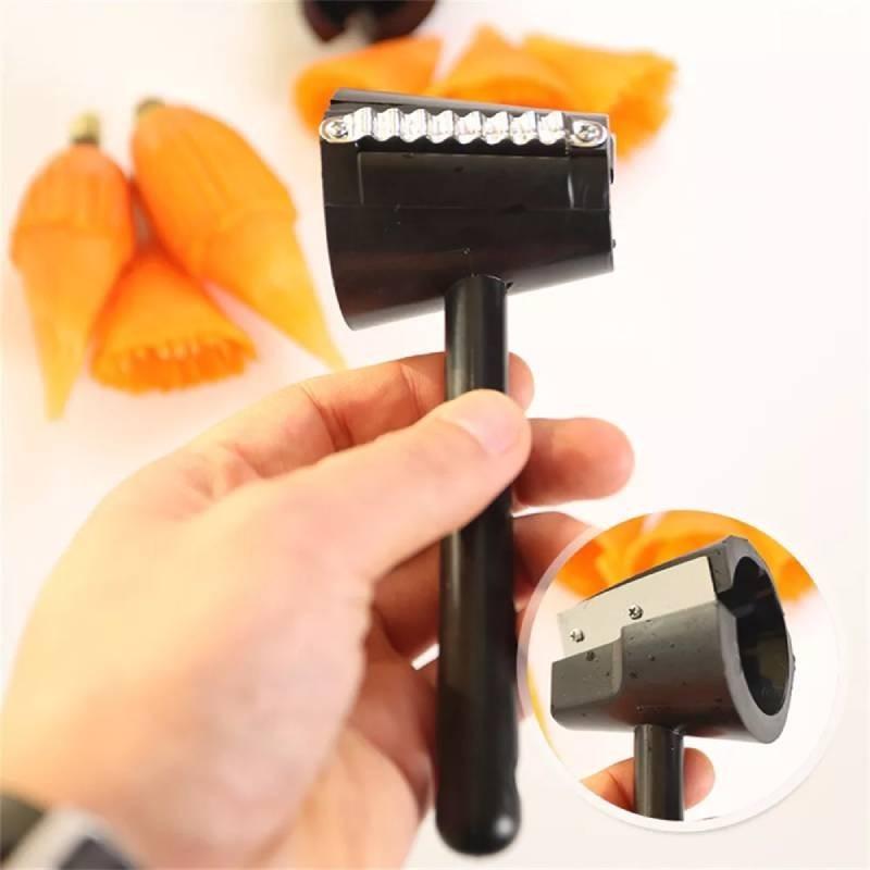 Multi-functional Spiral Funnel Flower Cutter Versatile Kitchen Peeler Device