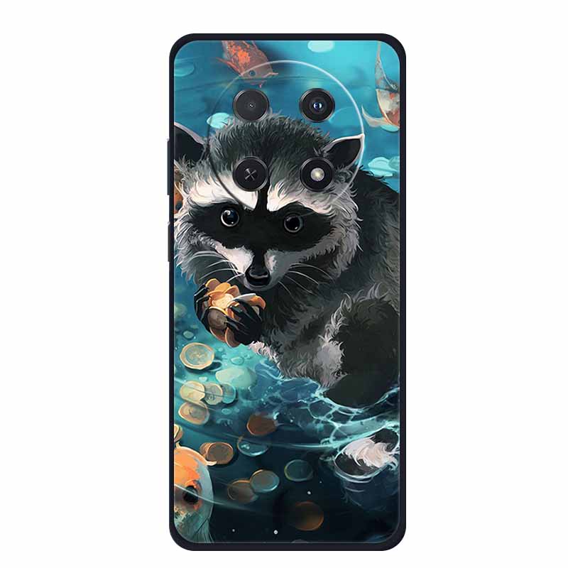 Чехол для телефона Huawei Nova 14i Задняя крышка Ударопрочный Черный Силикон Мягкий Funda Para Для Huawei Nova 12i Y91 13i Чехол Coque