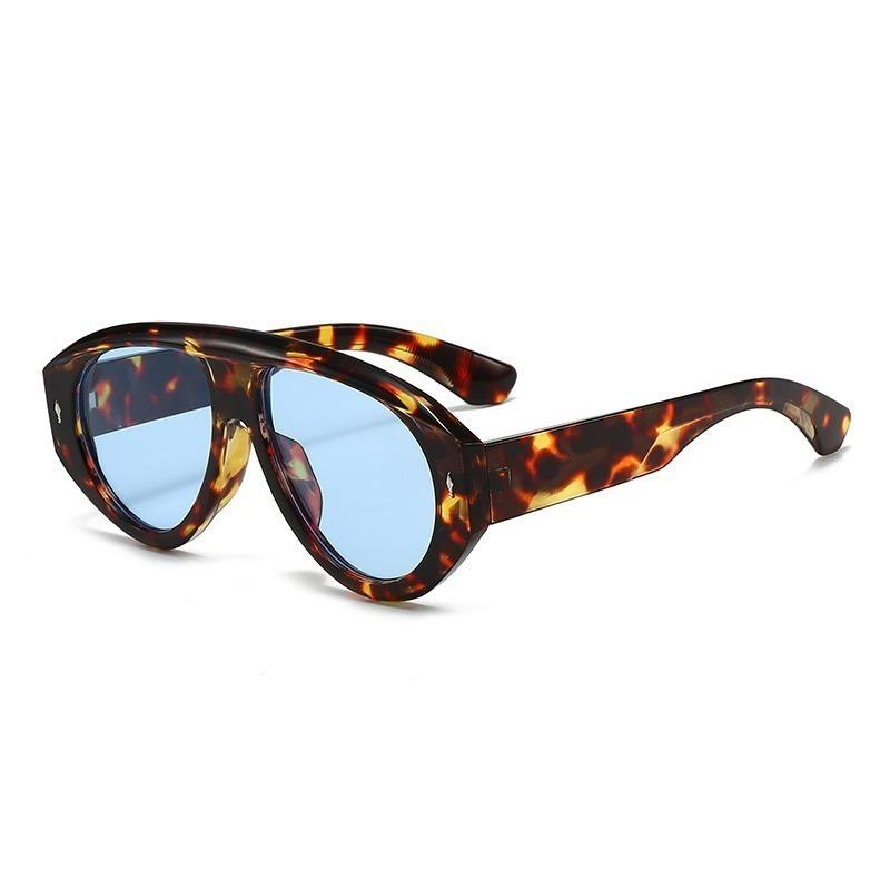 Large Frame Aviator Sunglasses Fashion Personalized Sun Glasses Unisex