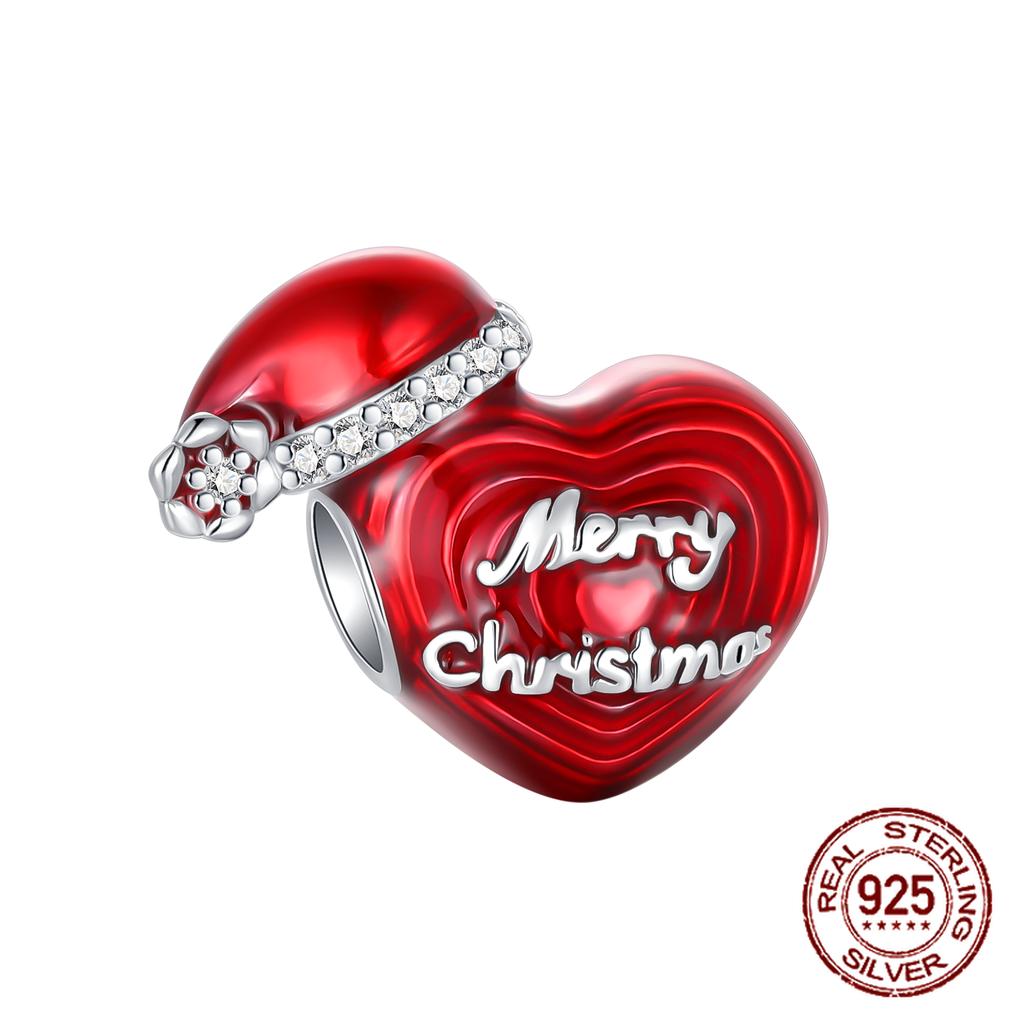 Шармы Бусины Серии Красного Цвета Медь Кровь Сердце Любовь Машина Клубника Фрукты Подвеска Подходят Оригинальному Браслету-Бэнглу DIY Ювелирные Изделия