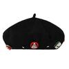 Woolen Wool Beret Star Octagonal Hat Casual Christmas Beret  Streetwear