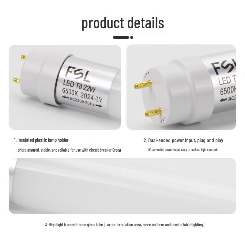 FSL LED T8 Double-Ended Tube Light