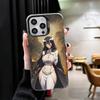 Ударопрочный чехол для телефона Albedo O-Overlords Anime для iPhone 17 Air 16 16E 15 Pro Max 14 Plus 13 Mini 12 Задняя крышка Противоударный Funda