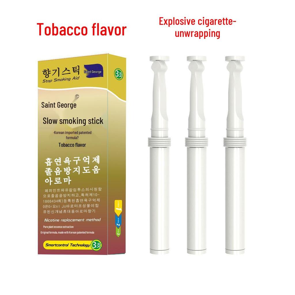 Мятный мундштук для отказа от курения Saint George Mint, унисекс-модель 2024 - Освежающее средство для ума