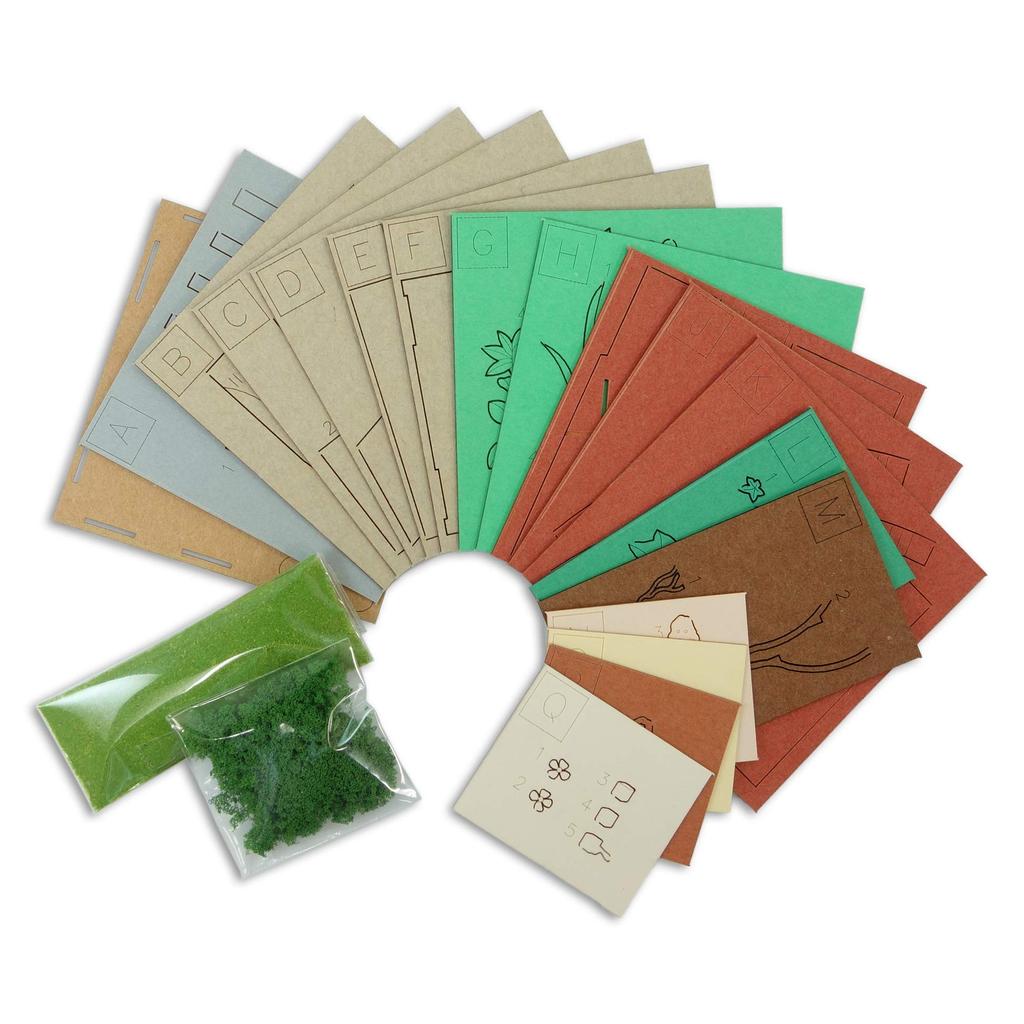 Sankei Studio Ghibli Mini Ариэтти из страны лилипутов Забытые вещи Бумажная модель MP07-104