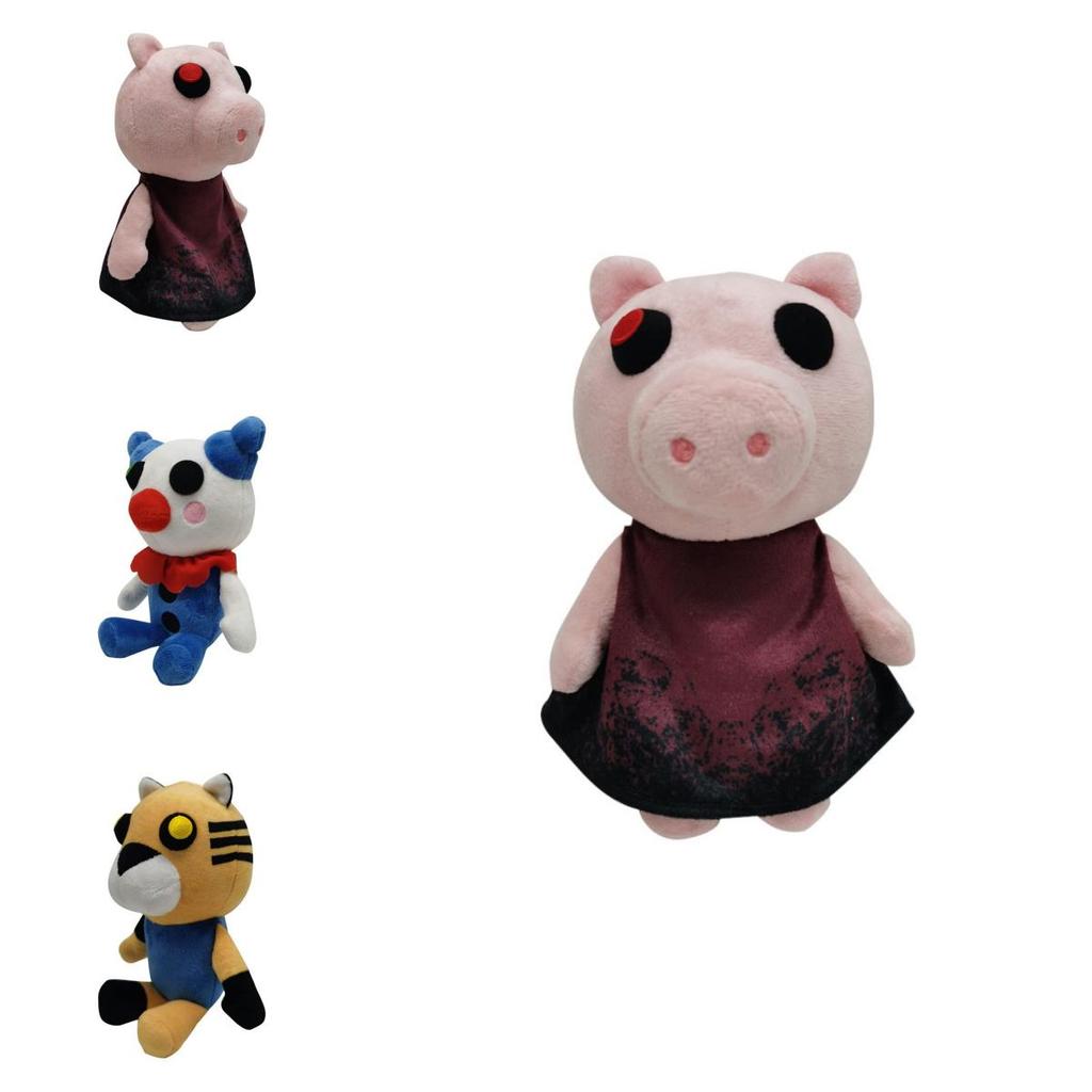 Очаровательная плюшевая игрушка Roblox Piggy, мягкая розовая свинка для детей, отлично подходит для коллекционирования