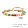 Waterproof Stainless Steel Bracelet, Gold Plated Layered Link Bangle for Women Handmade Wrist Jewely