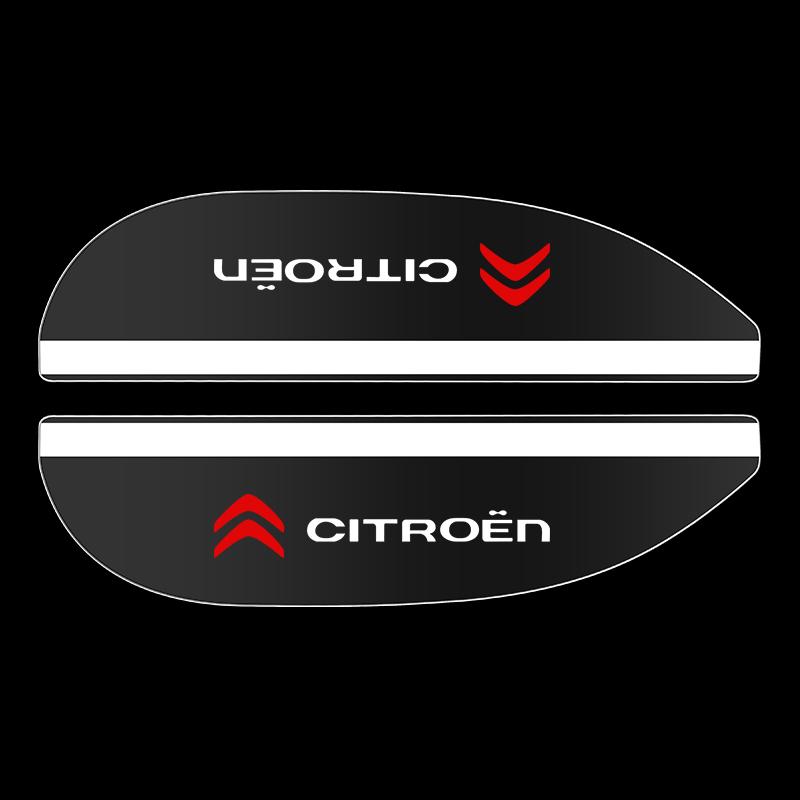 Для Citroen C1 C2 C3 C4 C5 C6 C8 C4L DS3 Прозрачный Задний Вид Боковое Зеркало Козырек от Дождя Козырек от Солнца Аксессуары для Автомобиля