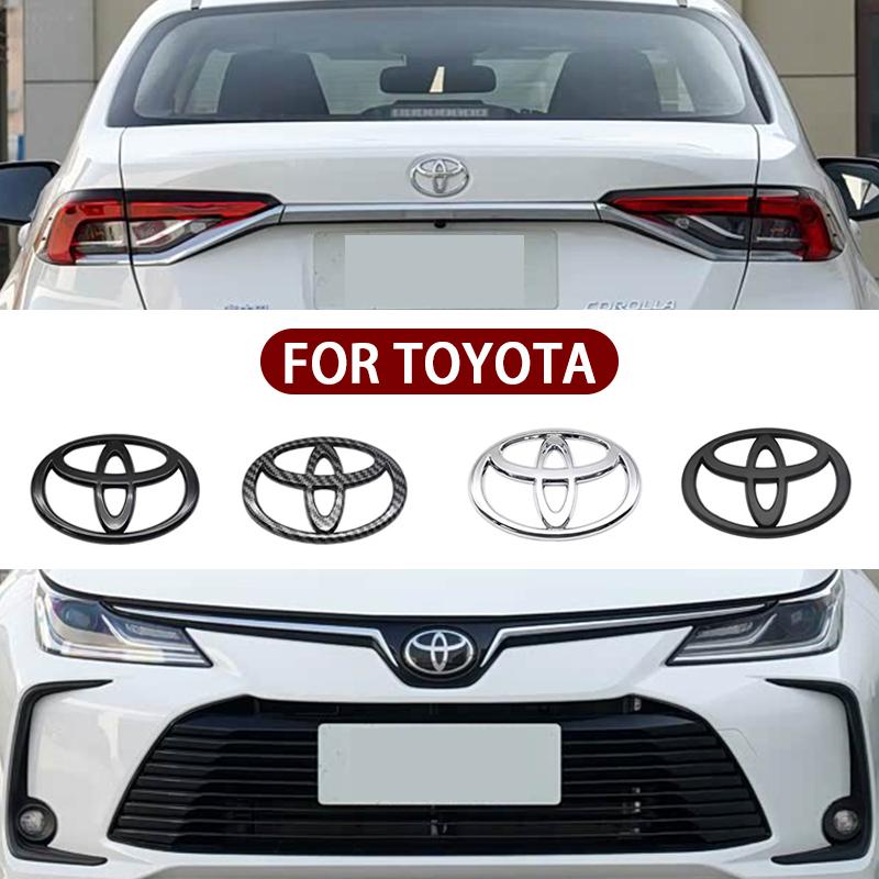 Для Toyota 2026 Новые колпаки на колеса Серия 3D логотипов автомобилей Передняя решетка радиатора Значок на капот Задний бампер Значок на багажник Для Toyota Cor