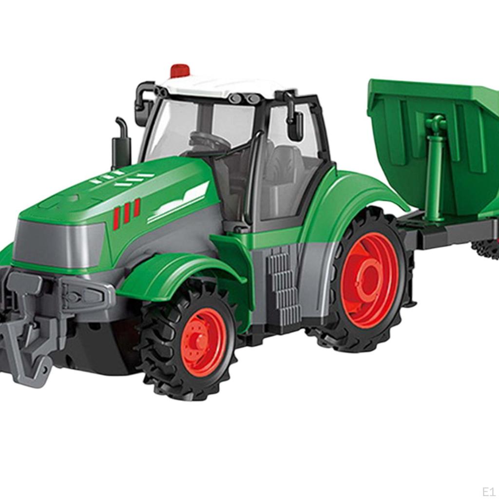 - Игрушки-тракторы, Строительные грузовики, развивающие игрушки для фермеров с фрикционным приводом для мальчиков,