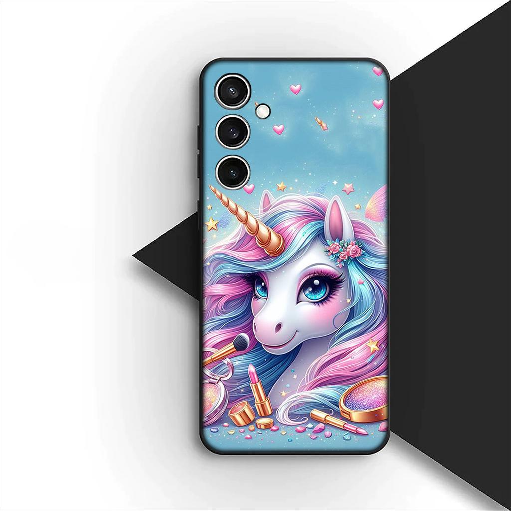 Unicorn Horse Comics Silicone Cover for OPPO A80 A40 A18 A16 A17 A15 A38 A78 A79 A54 A57 A58 A60 4G 5G Coque Phone Case