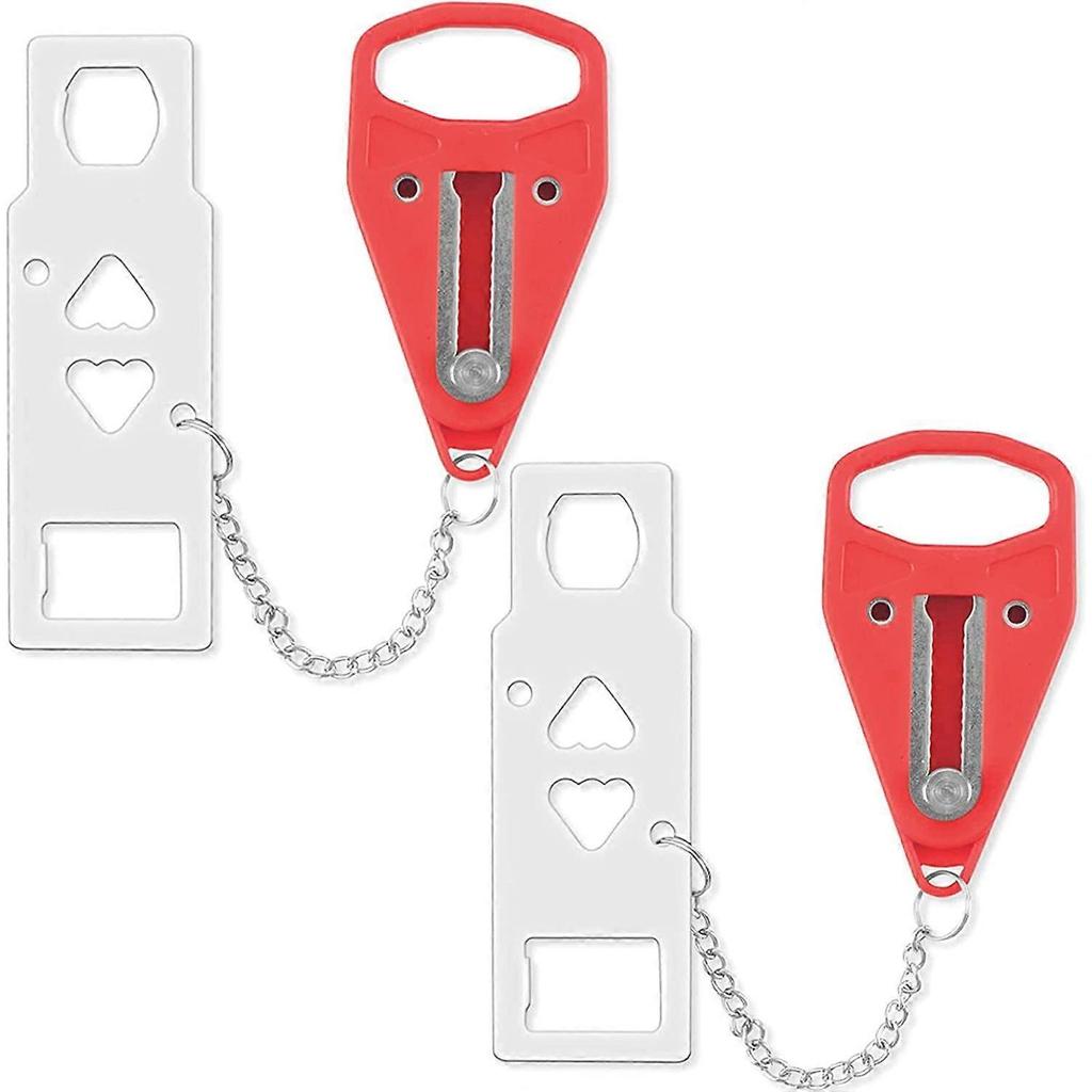 Portable Travel Safety Security Door Lock Add Extra Lock Hotel Door Lock Portable Door Lock With Anti-theft Lock for Hotel School Travel Dorm Door