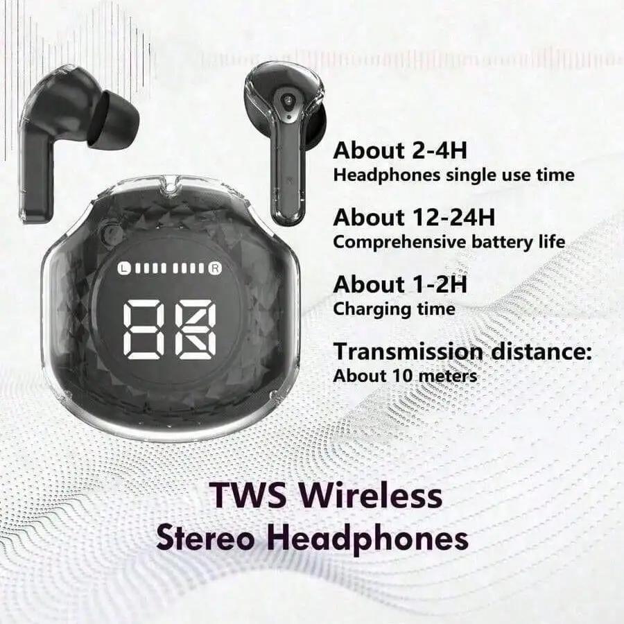 XiaomiNEW T8 TWS Wireless Earphone Bluetooth 5.3 Sport Gaming Headsets Noise Reduction Earbuds Bass Touch Control For Smartphones