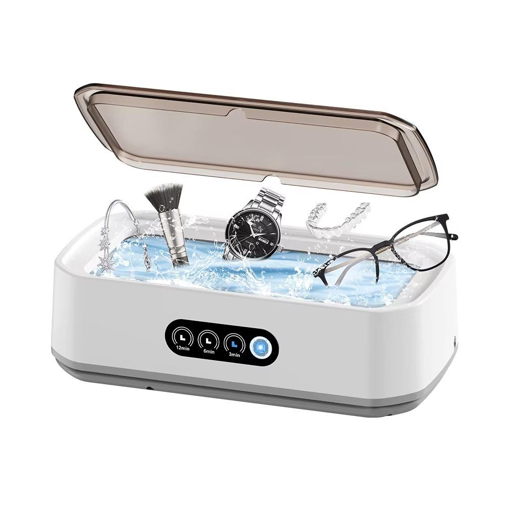 650ML Ultrasonic Eyeglass Cleaning Machine 3 Gear Braces Cleaner Dentures
