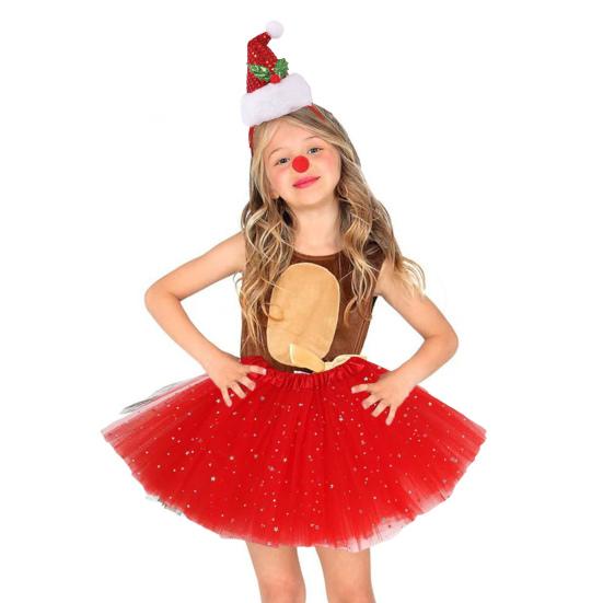 Рождественская повязка на голову, повязка на голову из рогов оленя для женщин, праздничные аксессуары для волос, плюшевый олененок, уши, рождественский костюм, аксессуар, подарок