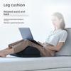 Comfortable PU Foam Foot Pillow: Slow Rebound Knee Support for Home or Office