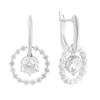 Silver Earrings with Cubic Zirkonia (2169413)