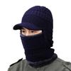 Winter Hat For Men Women Skullies Beanies Hats Winter Keep Warm Wool Scarf Cap Balaclava Knitted Hat For Women
