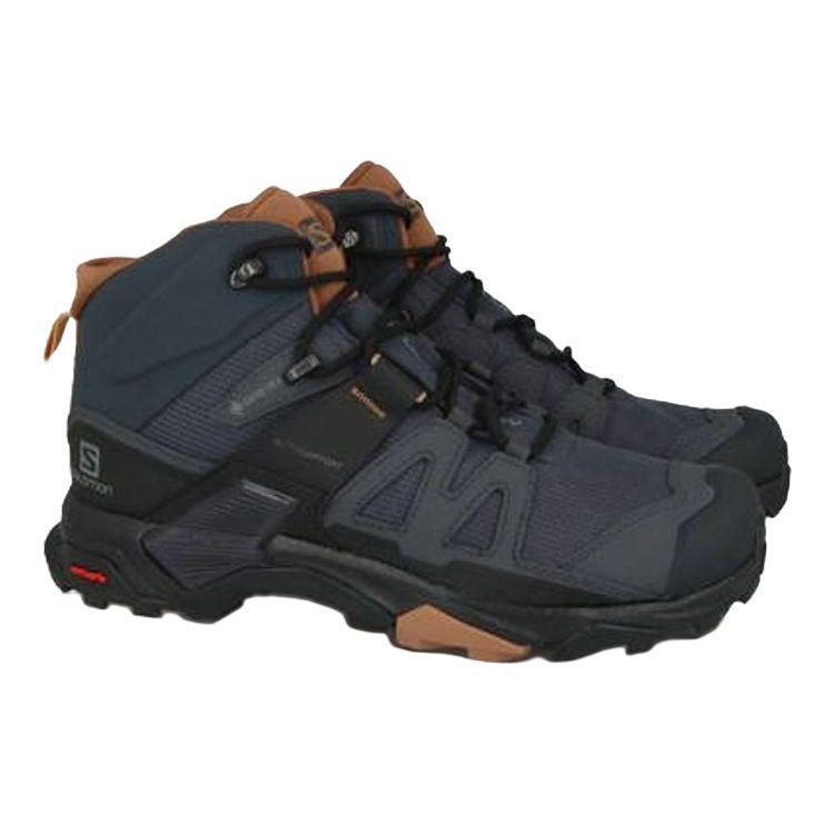 SALOMON Кроссовки женские Salomon X Ultra 4 Mid GORE-TEX Ebony Mocha Mousse Серый Миндально-Кремовый L41295600