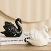 Elegant Ceramic Duck Sculpture Porcelain Statue Art Decoration For Living Room Entryway And Bathroom Ornament Party Gift