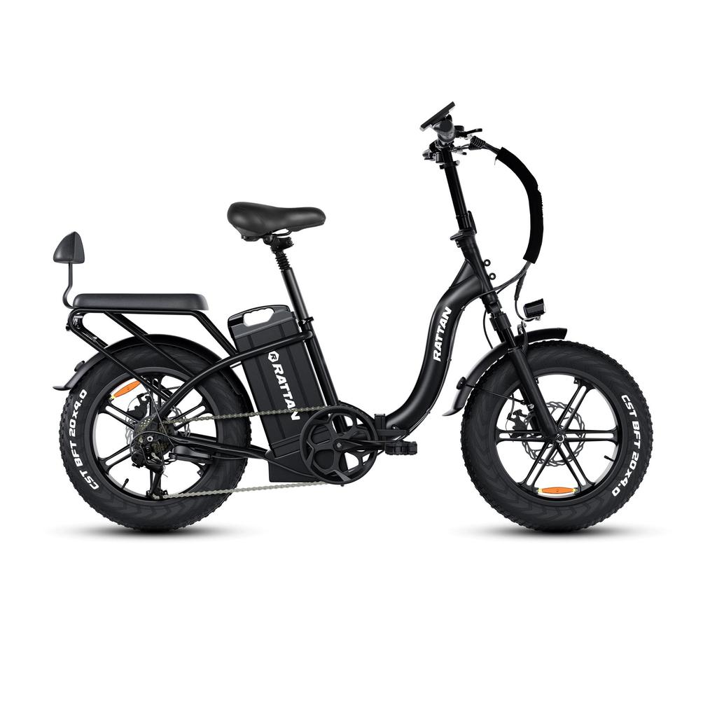 RATTAN LF ULTRA Commuter Electric Bike, 48V 40.5Ah Battery, Rear Seat